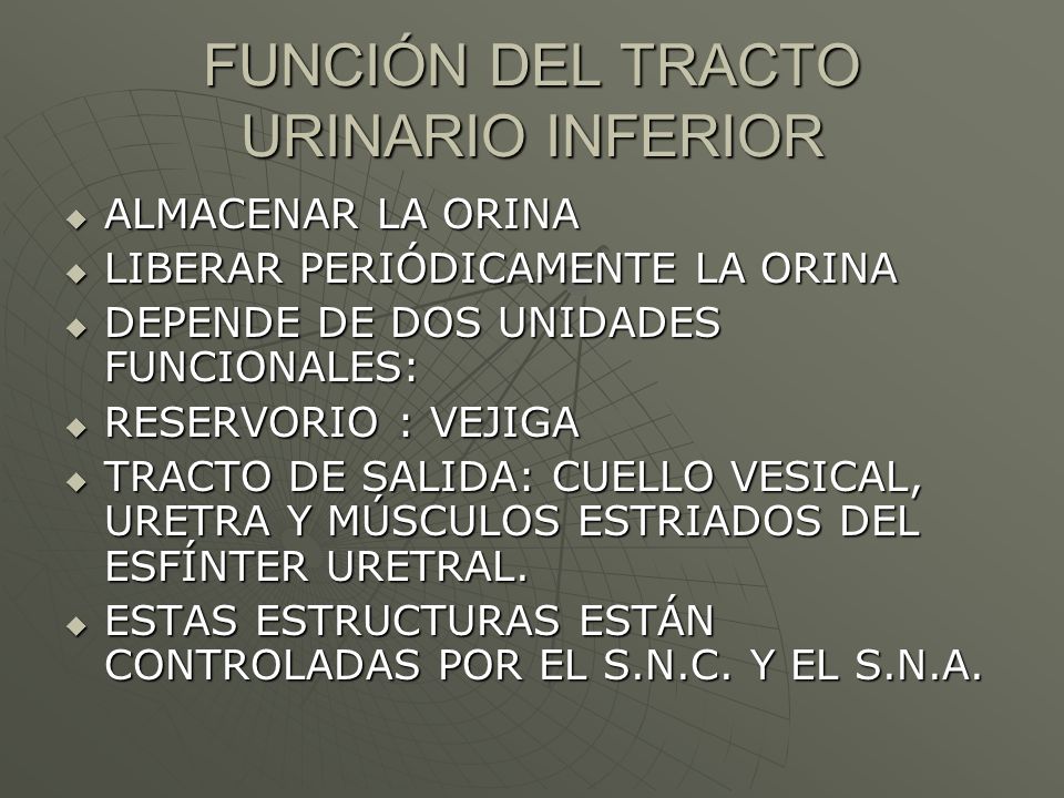 fugas después de la uretritis